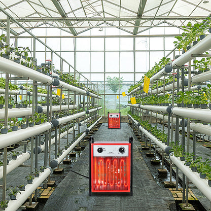 Elektrische Kachel – Elektrische Verwarming – Industriële Kachel – Ruimteverwarmer – HVAC Verwarming – 9 kW Hoog Vermogen – Snelle Verwarming
