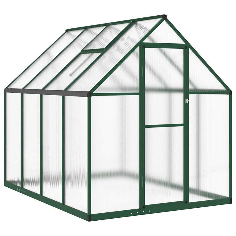 Kweekkas – Serre – Plantenkas – Groentekas – Kas Aluminium – Grote Kweekkas 224x169x195 cm – Stevig Aluminium Frame – Weerbestendige 4 mm Polycarbonaat Panelen