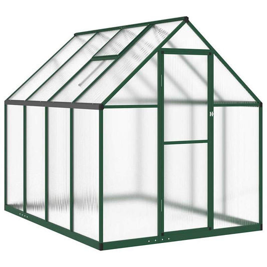 Kweekkas – Serre – Plantenkas – Groentekas – Kas Aluminium – Grote Kweekkas 224x169x195 cm – Stevig Aluminium Frame – Weerbestendige 4 mm Polycarbonaat Panelen