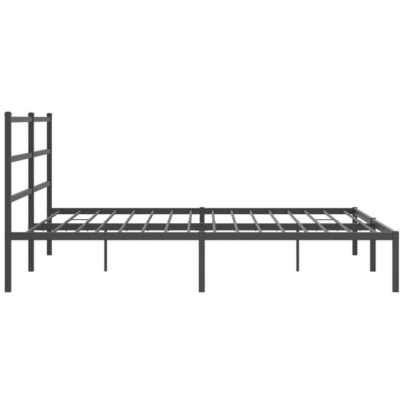 Metalen Bedframe – Bedframe – Bedbodem – Stalen Bedframe – Zwart Bedframe – Robuust Stalen Frame – 183x213 cm – Duurzaam & Stevig