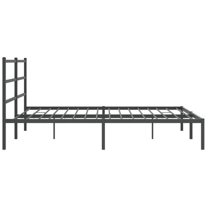 Metalen Bedframe – Bedframe – Bedbodem – Stalen Bedframe – Zwart Bedframe – Robuust Stalen Frame – 183x213 cm – Duurzaam & Stevig