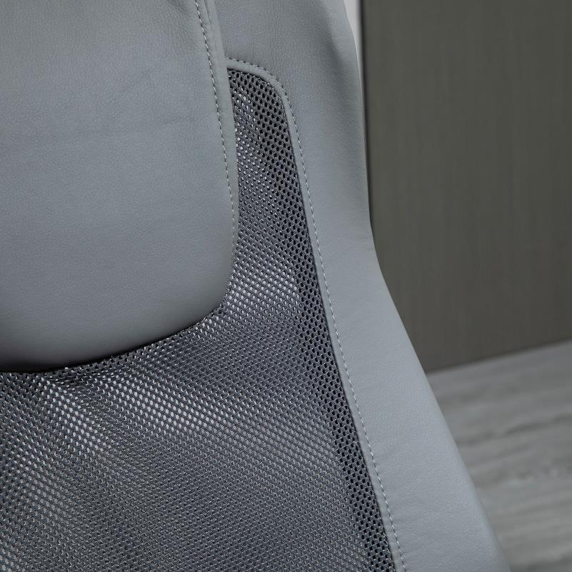 Bureaustoel – Office Chair – Kantoorstoel – Draaistoel – Ergonomische Stoel – Verstelbaar 360° Draaibaar – Met Metalen Frame en Handmatige Kantelfunctie – Max. 120 kg Belastbaar