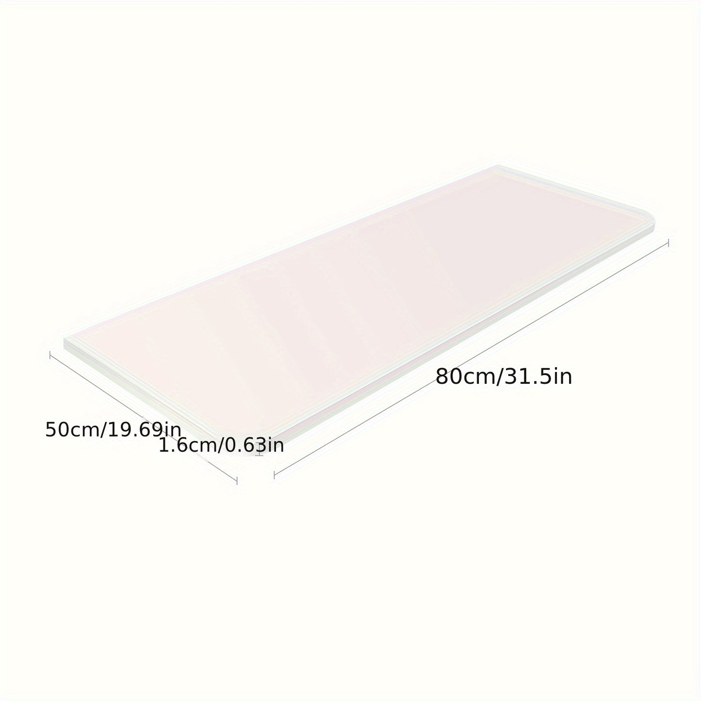 Klaptafel – Vouwtafel – Opklaptafel – Wandtafel – Muurtafel – Ruimtebesparend – MDF Wit 80x50 cm