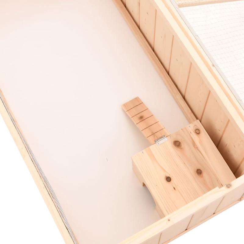 Premium Solid Pine Wood Hamster Cage, 104x52x38 cm – Provide Ample Space for Your Pets