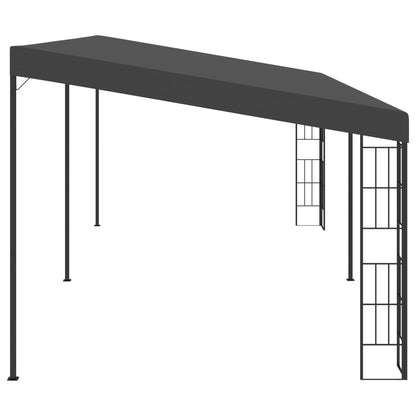 Zonwering – Tuinzonwering – Buitenzonwering – Schaduwdoek – Terrasluifel – 3 x 6 Meter – Stalen Frame Met PA-Coating