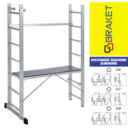 Aluminum Ladder ECO 2X6 - BR-10-1006