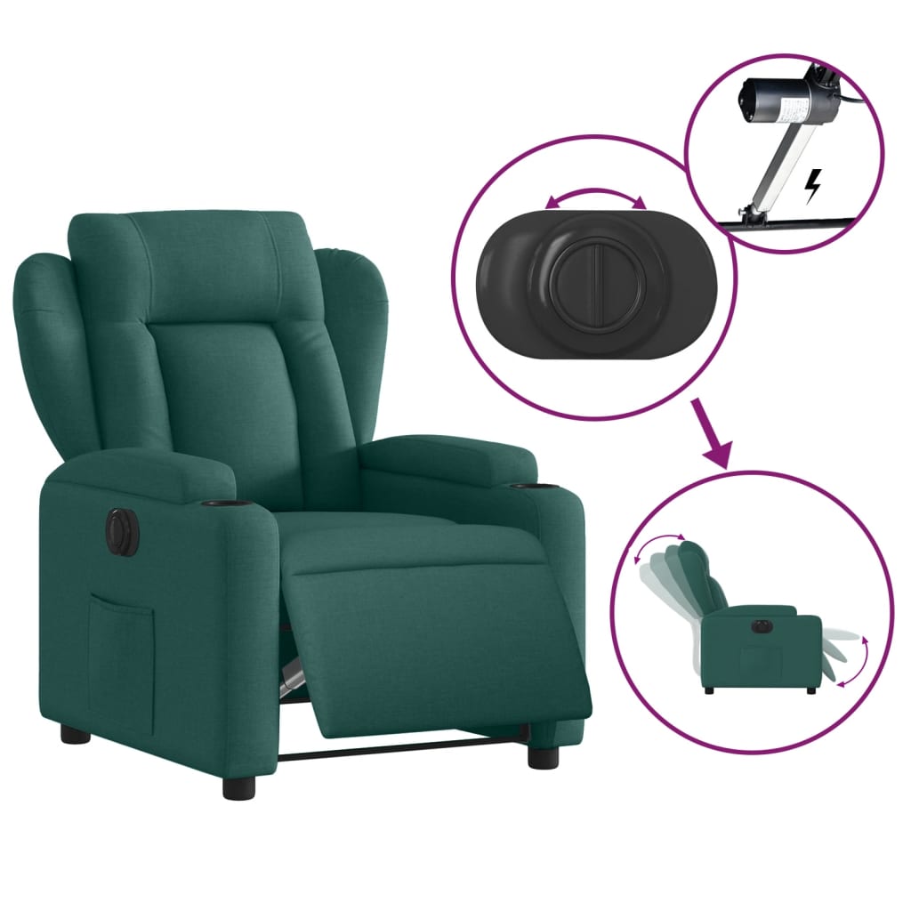 Vidaxl Electric Adjustable Armchair Electric Adjustable Armchairs Relaxation Armchair