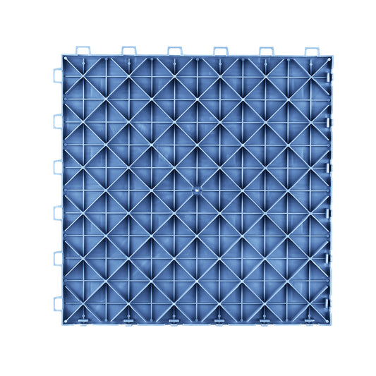 Garage Tegels – Vloertegels – Interlock Tegels – Garage Vloerbedekking – Antislip Tegels – 50 Stuks 30,5x30,5 cm – 13,4 mm Dik Polypropyleen