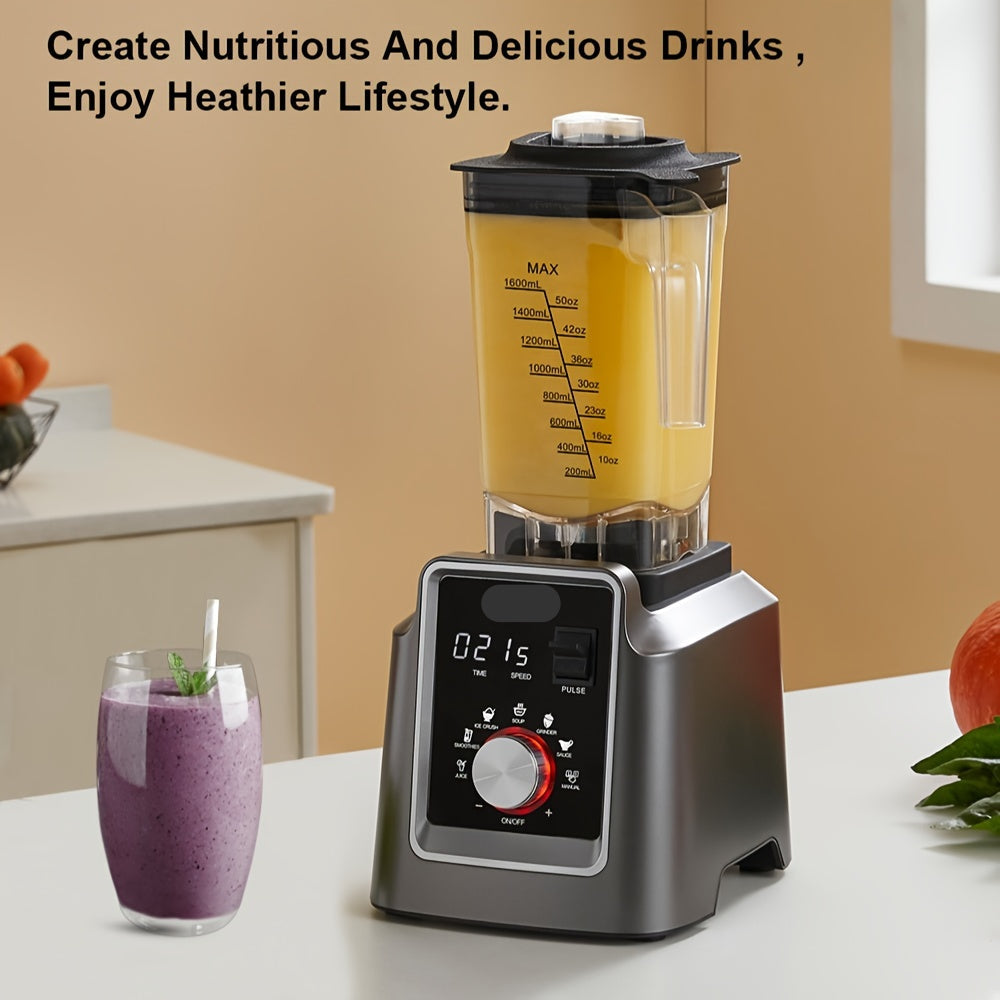 Blender – Keukenmixer – Smoothiemaker – Sapmaker – IJscrusher – 2 Liter Inhoud – Automatische Programma’s