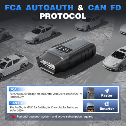 OBD2 Scanner – Autodiagnose Tool – Foutcode Uitlezer – Draadloze Diagnose – Auto Scanner – 19+ Resetfuncties – Live Data Monitoring