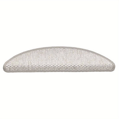 Trapmatten – Traptredenbekleding – Traptrede Matten – Traplopers – Trapbekleding Zelfklevend – Sisal Look – Set Van 15 Stuks – 56x17x3 cm – Antislip & Duurzaam