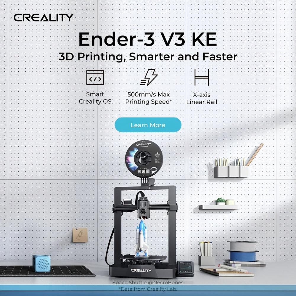 3D-printer – 3D-printapparaat – 3D-printingmachine – 3D-modelprinter – FDM-printer – Hoge printsnelheid 500 mm/s – Auto leveling met one-touch calibratie