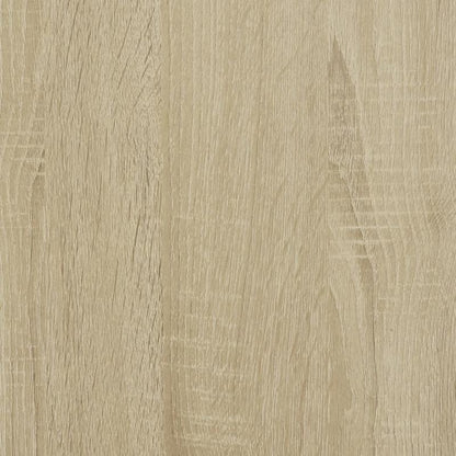 Sideboards (2pcs). Sonoma oak, 60 x 31 x 84cm. This storage cabinet offers ample storage space for neatly storing various items and keeping your room organized.