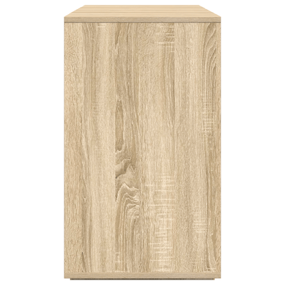 Oak Sideboard Sonoma eiken Gefabriceerd wood 135 x 41 x 75cm Practical and removable