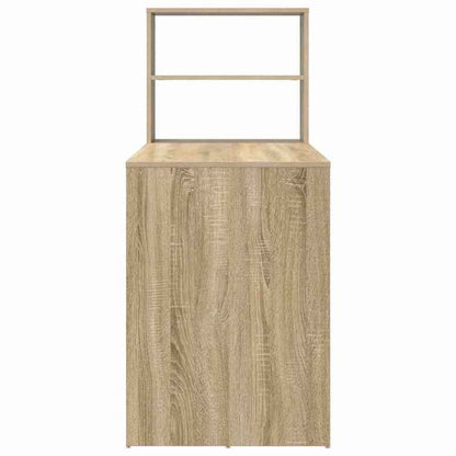 Bureau – Bureautafel – Computertafel – Schrijftafel – Werkplek – Sonoma Eiken – Compacte Afmetingen 113x54x120 cm