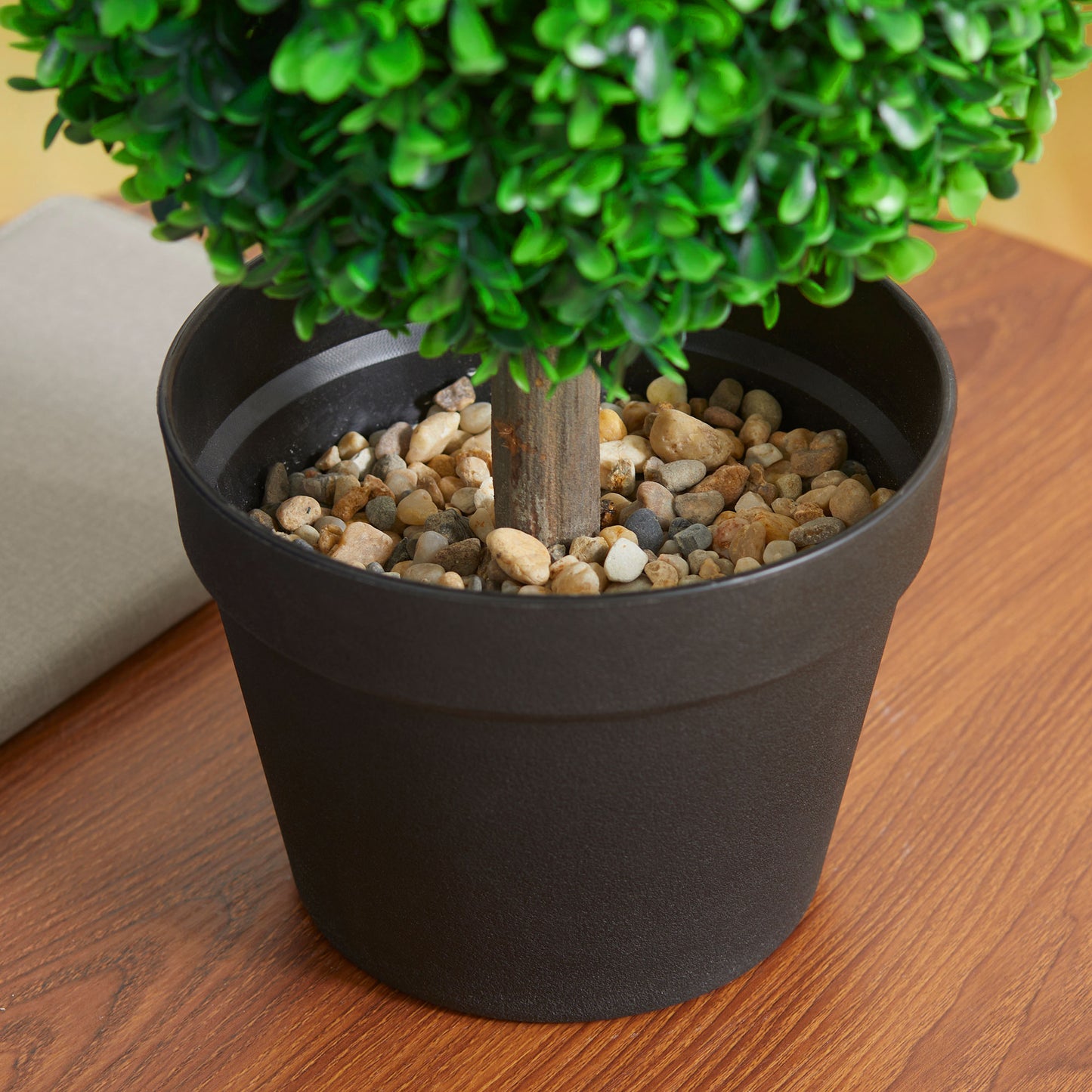 Kunststof Buxusbomen – Kunstbuxus – Nepbuxus – Sierstruik – Kunstplant – Groen – Onderhoudsvrij – Weerbestendig – 60 cm – Set van 2