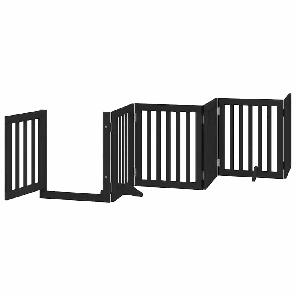 Hondenhek – Hondenafscheiding – Traphekje – Veiligheidshek – Huisdierenhek – Hout – 50x60x2 cm – Inclusief Deurpaneel Met Slot