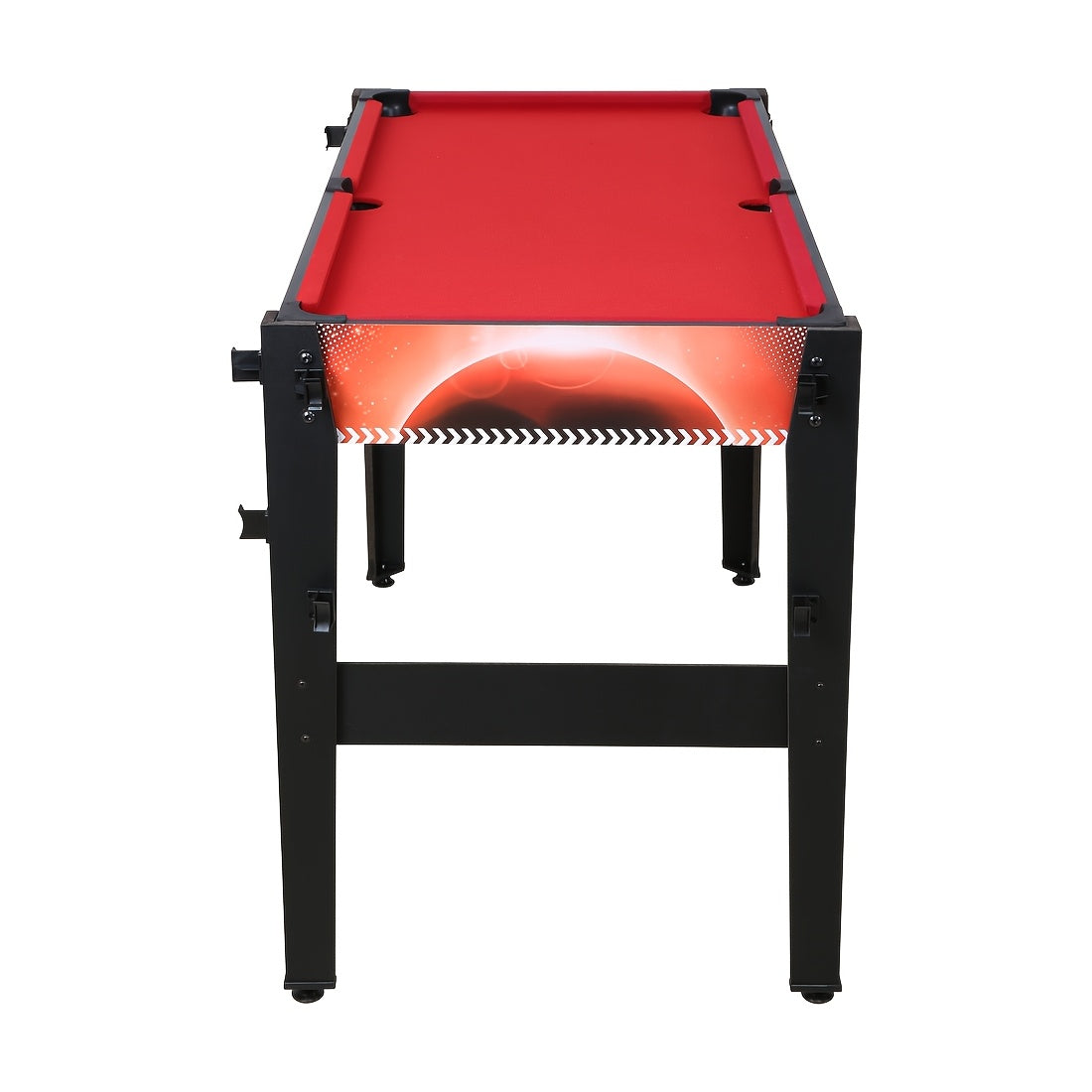 14 in 1 Multifunctional Game Table | Billiards, Table Tennis, Air Hockey & 11 More Games | Perfect for Gatherings & Parties, Adult Indoor Entertainment Essential, Made of Wood, Red Color