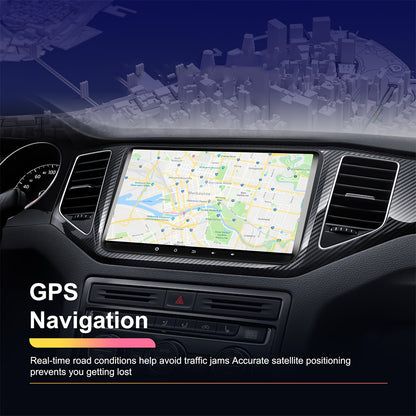9-Inch Autoradio – Multimedia Speler – Navigatiesysteem – Touchscreen Radio – Draadloos CarPlay Android Auto – Android 13 – 64GB Opslag – Geïntegreerde GPS & WiFi