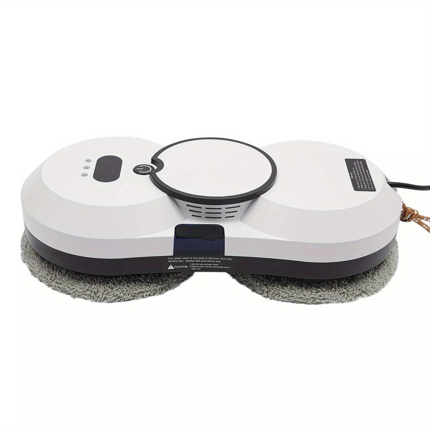 Raamreinigingsrobot – Ramenrobot – Glazenreiniger – Stofzuigerrobot – Dweilrobot – 2-in-1 Stofzuigen en Dweilen – Wit Modern Design – Sterke Draagkracht 6 kg