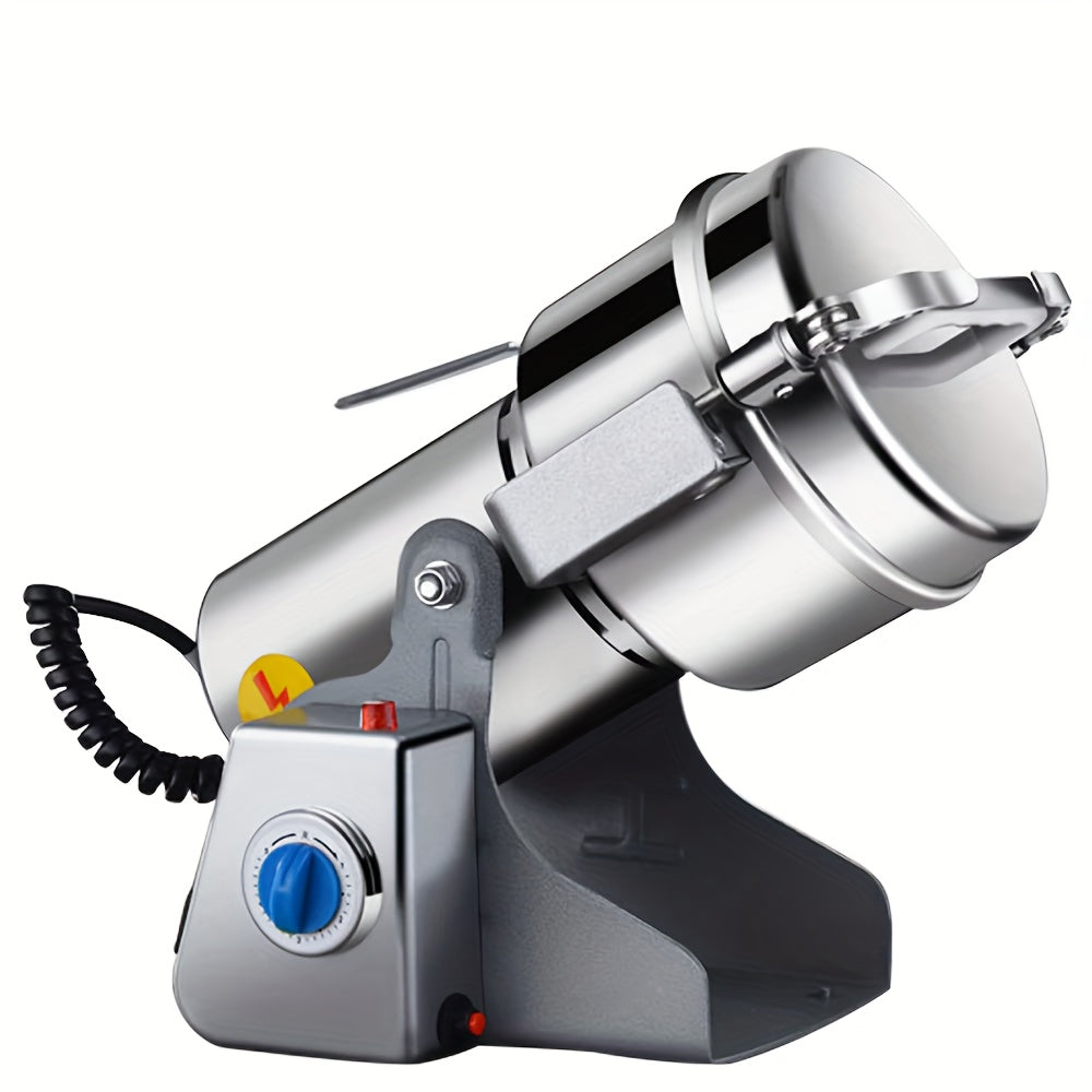 Korenmolen – Koffiemolen – Kruidenmolen – Meelmolen – Roestvrij Staal – 1400W Motor – 800 Gram Inhoud