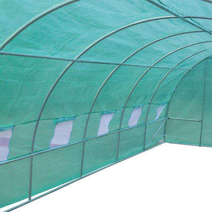 Grote Kweekkas Tunnel – Tuinkas – Serre – Plantenkas – Kweektunnel – Verstelbare Ramen – Duurzaam PE Materiaal – 800x300x200 cm