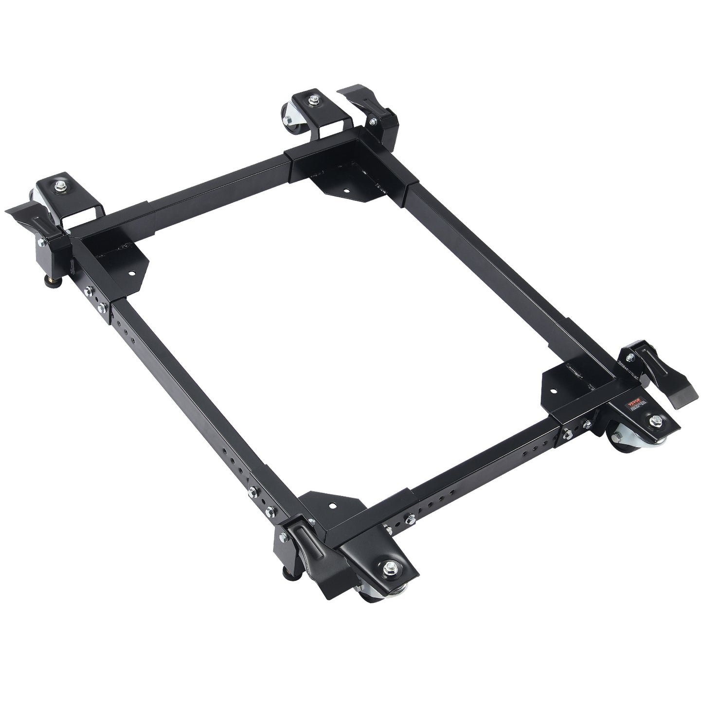 Mobiele Basis – Verstelbare Onderstel – Apparaten Dolly – Machine Rolling Frame – Zware Lasten Verplaatsing – 46x61 cm – Draagvermogen 680 kg – Q235 Koolstofstaal