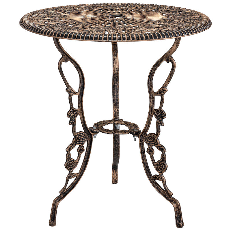Bistro Set Wakefield Table with 2 Cast Iron Chairs in Various Colors