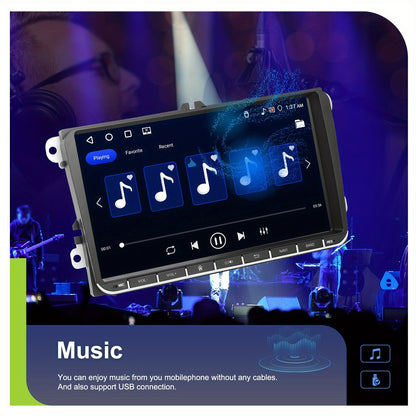 Autoradio – Auto Radio – Car Stereo – Multimedia Speler – 9 Inch HD Touchscreen – Android 15 – 4GB RAM & 64GB Opslag