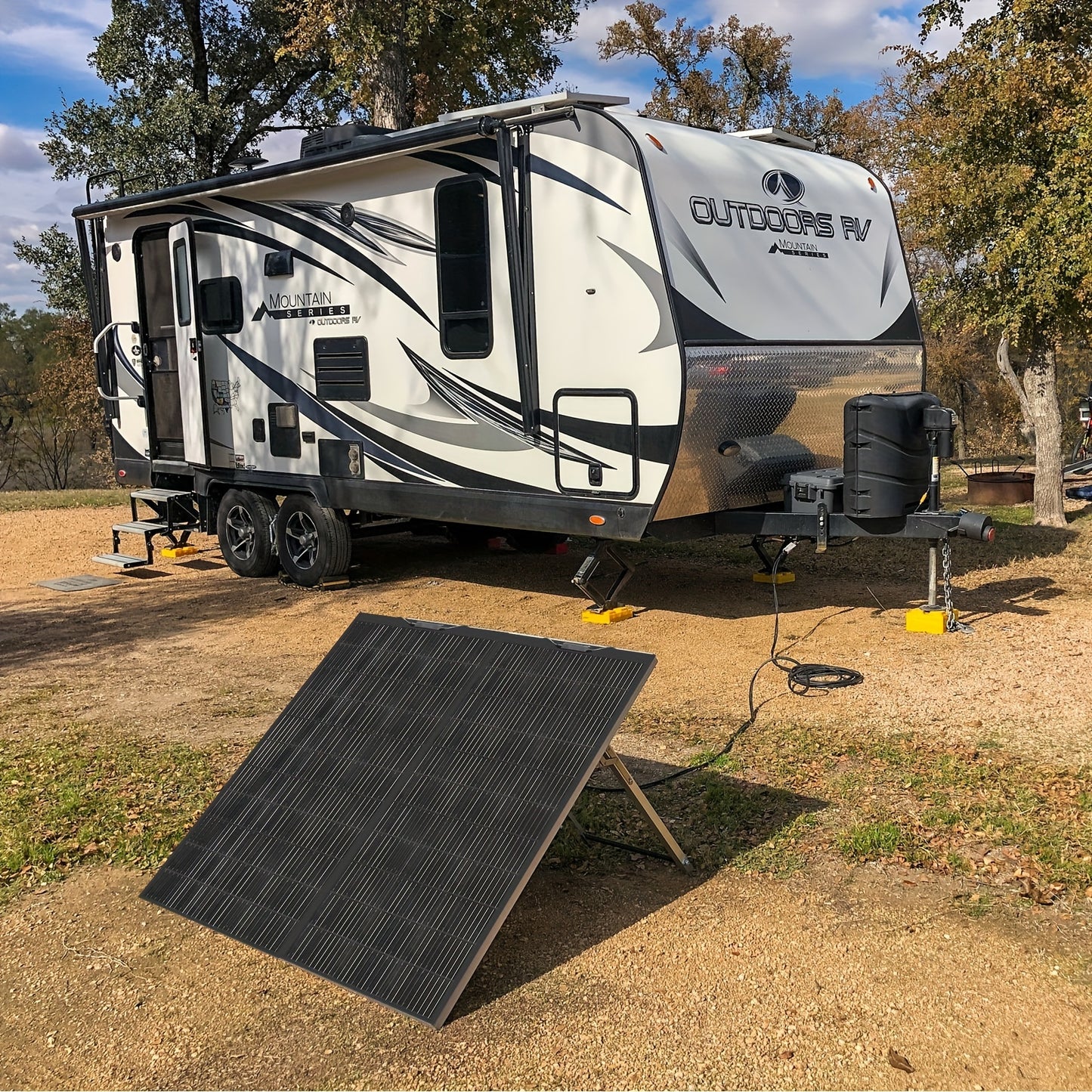 Zonnepaneelkit – Zonnepaneelset – Zonnepaneel – Zonne-energie – Zonne-installatie – 220W Flexibel – 2x110W Monokristallijn – 20A Laadregelaar – Off-Grid Systeem