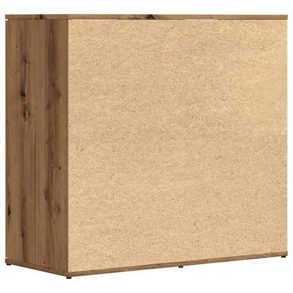 Bestekkast – Opbergkast – Ladekast – Dressoir – Commode – Handgemaakt Eikenhout – Compact Formaat 80x36x75 cm – Duurzaam & Multifunctioneel