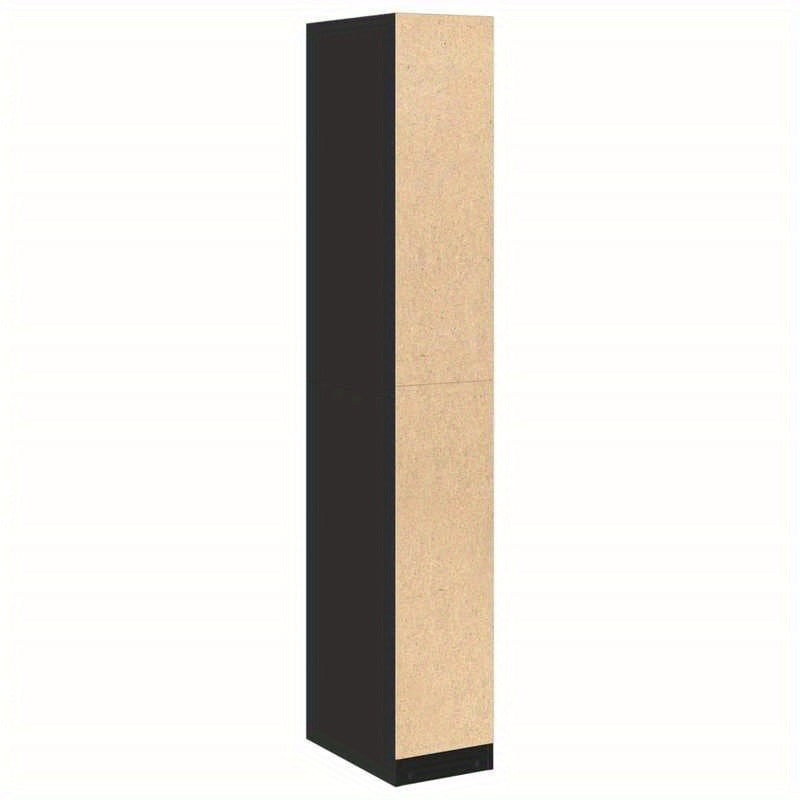 Wardrobe 30X50X200 Cm Treated Wood Black