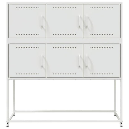 Sideboard 100.5x39x107cm steel wit Practical and removable