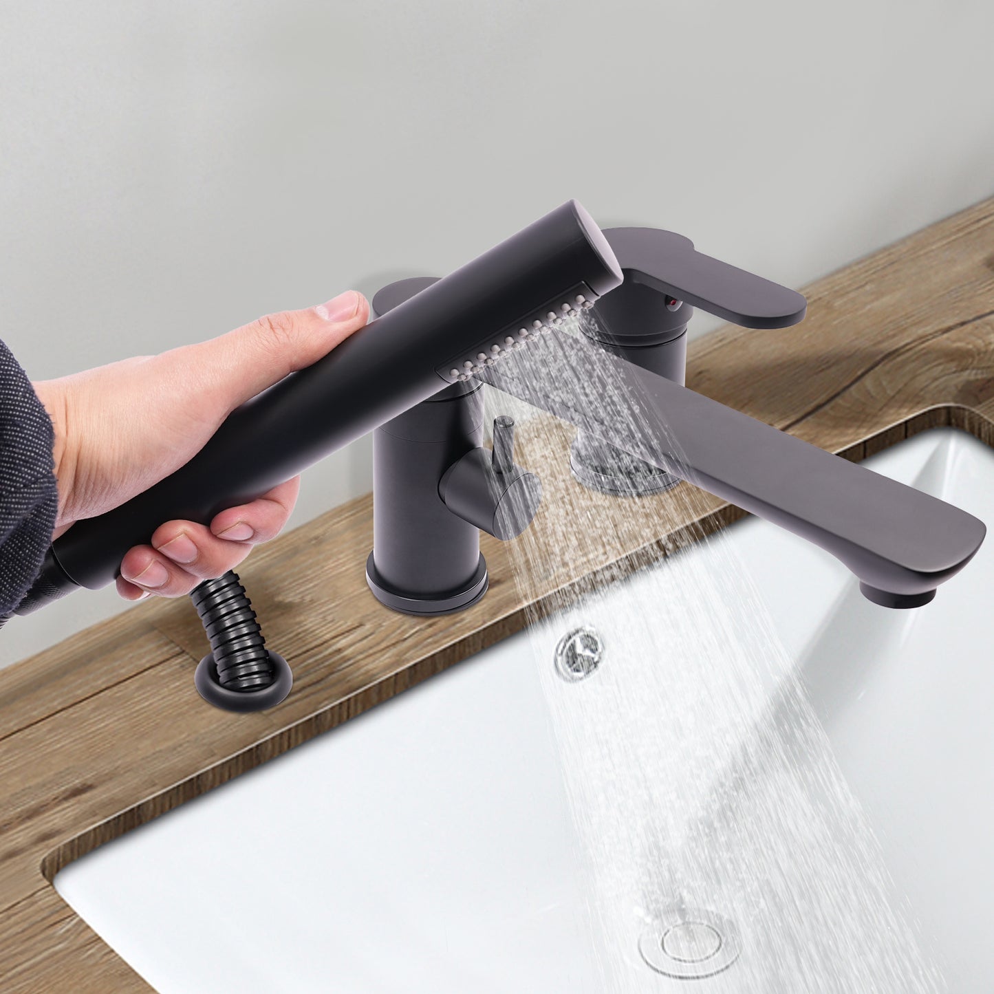 Build to Last Soft Water OutletGreat Flexibility Ceramic Valve Core Bath Mixer Faucet