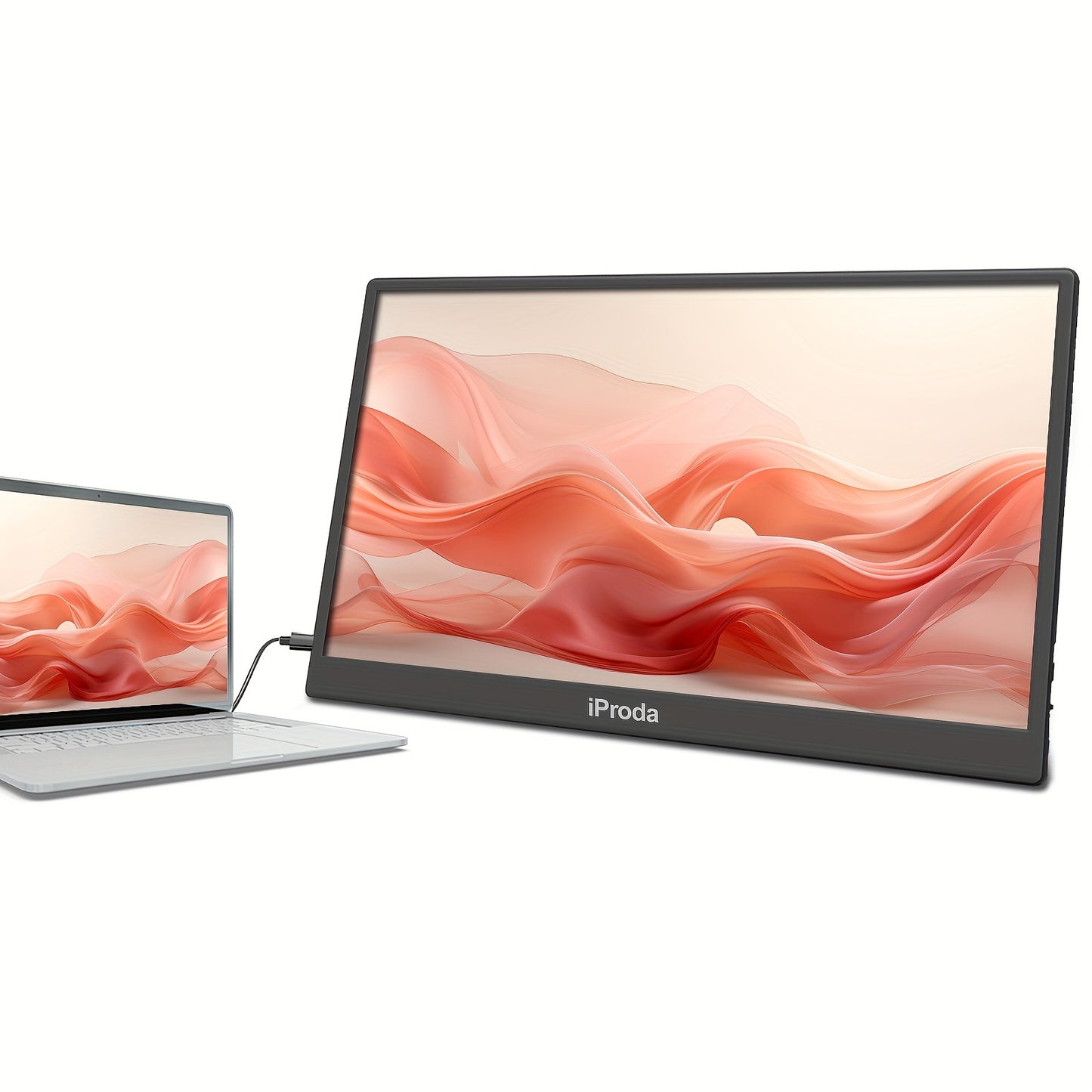 Portable Monitor – Extra Scherm – Tweede Beeldscherm – Laptop Monitor – Gaming Monitor – 18,5 Inch – 120Hz Refresh Rate – 100% sRGB Kleurruimte