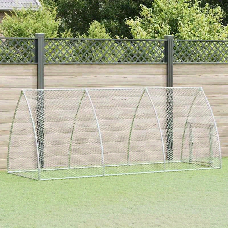 Kippenren – Kippenhok – Kippenkooi – Kipren – Kippenverblijf – Verzinkt Staal – 300x105x120 cm – Weerbestendig & Robuust