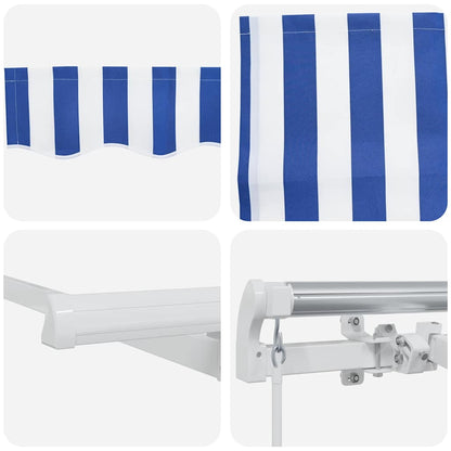 Zonnescherm – Zonwering – Schaduwdoek – Uitvalscherm – Terrasoverkapping – 5x3 Meter – UV-Bescherming Met Inklapbaar Design