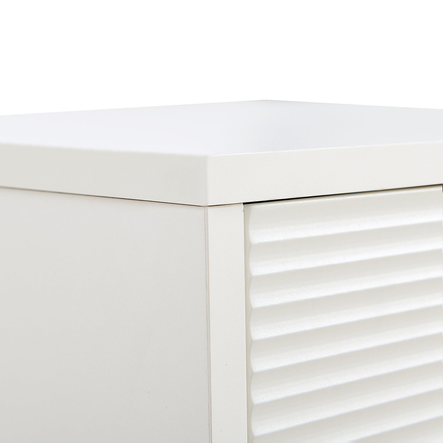 Commode – Ladekast – Dressoir – Opbergkast – Kast – Wit – 6 Lades – MDF Metalen Poten – Gouden Handgrepen – 120x40x78 cm