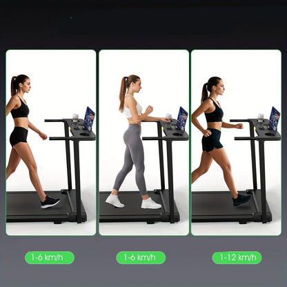 Loopband – Treadmill – Hardloopband – Loopmachine – Fitnessapparaat – Opvouwbaar Ontwerp – 12 Km/U Snelheid - QUORE