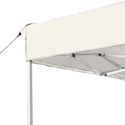 Partytent – Opvouwbare Tent – Feesttent – Evenemententent – Markt Tent – Crème Kleur – 4,5x3 Meter – Lichtgewicht Aluminium Frame