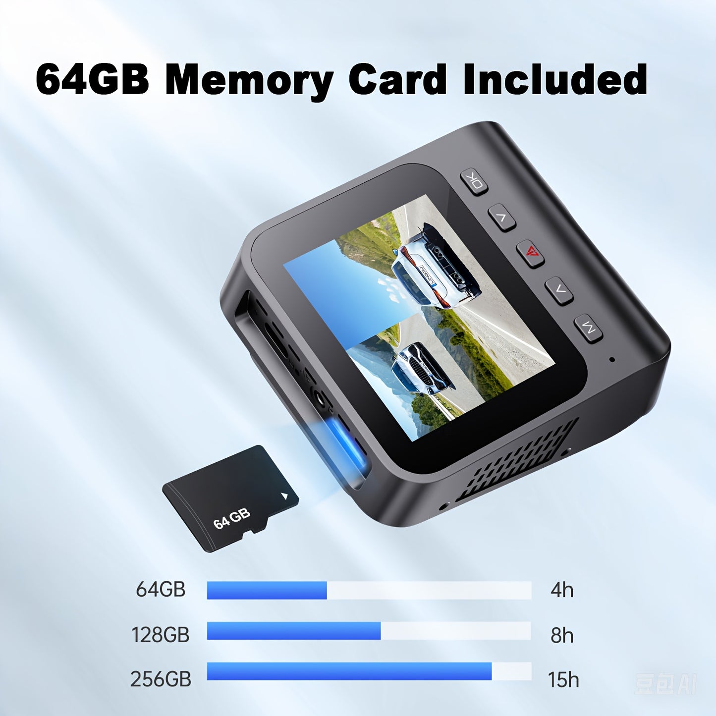 Dashcam – Auto Camera – Video Recorder – Autocamera – Voertuig Camera – Full HD 1080p – Wifi Connectie – Zwart