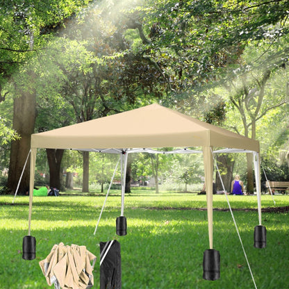 3x3m Easy to Set Up Up Upgraded Pop Up Tent, Portable, Made Of New Material, Suitable for Outdoor Use, Camping Fair Holiday Halloween Events