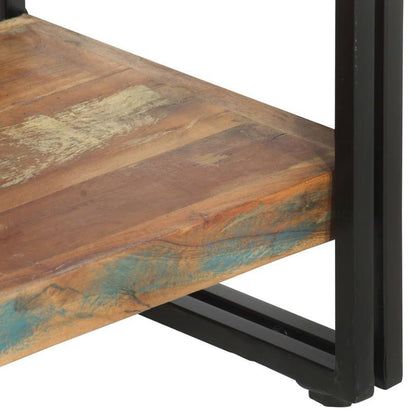 Boekenkast – Boekenrek – Vakkenkast – Opbergkast – Stellingkast – Massief Gerecycled Hout – 5 Planken – 60x30x180 cm – Staand Model