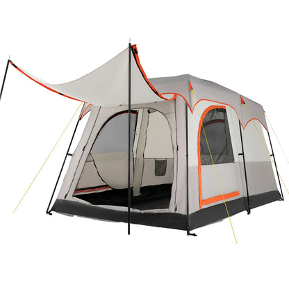Tent – Kampeertent – Tunneltent – Familietent – Outdoors Tent – Ruim 4-6 Personen – Waterdicht Polyester Met Binnentent & Draagtas