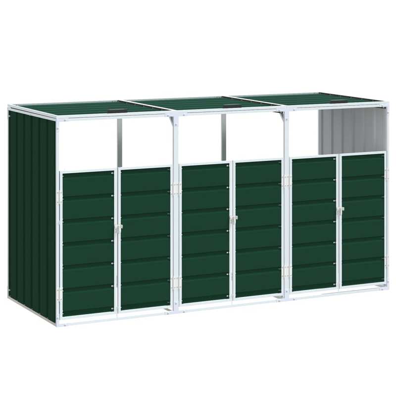 Afvalcontainer – Vuilnisbak – Buitenafvalbak – Kliko – Prullenbak – Heavy Duty Stalen Container – Grote Inhoud 3 Ton – Weerbestendig & Stevig