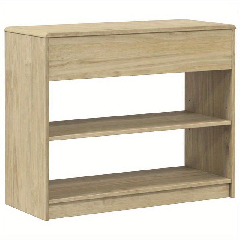 1pc Wandtafel SAUDA Wooden Sideboard, Solid Teak Wood, Freestanding Storage Cabinet with Shelves, 89.5x36.5x73 cm, Versatile for Various Rooms, with No Metal Braces, for Standing Shelf, Standing Shelf