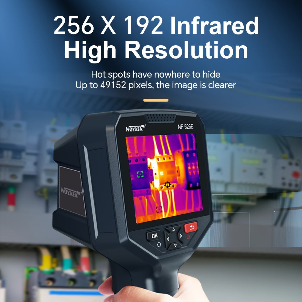 Warmtebeeldcamera – Warmtecamera – Thermische Camera – Infrarood Camera – Warmtebeeld Kijker – 256*192 HD Resolutie – 3D Laser & PMD Technologie