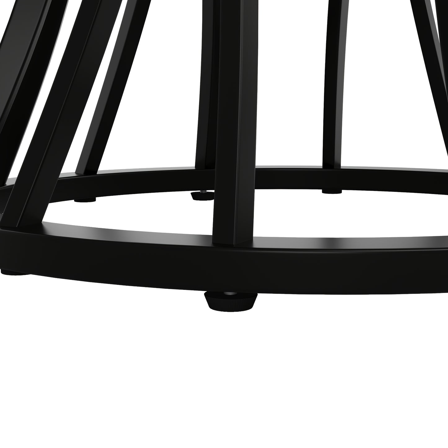 Modern Round Dining Table - Marble-like top, Seats 4-6 People, Space-Saving Design for Dining Room, Living Room, Kitchen - Easy Assembly Required, Dining Room Table, Metal Legs Table