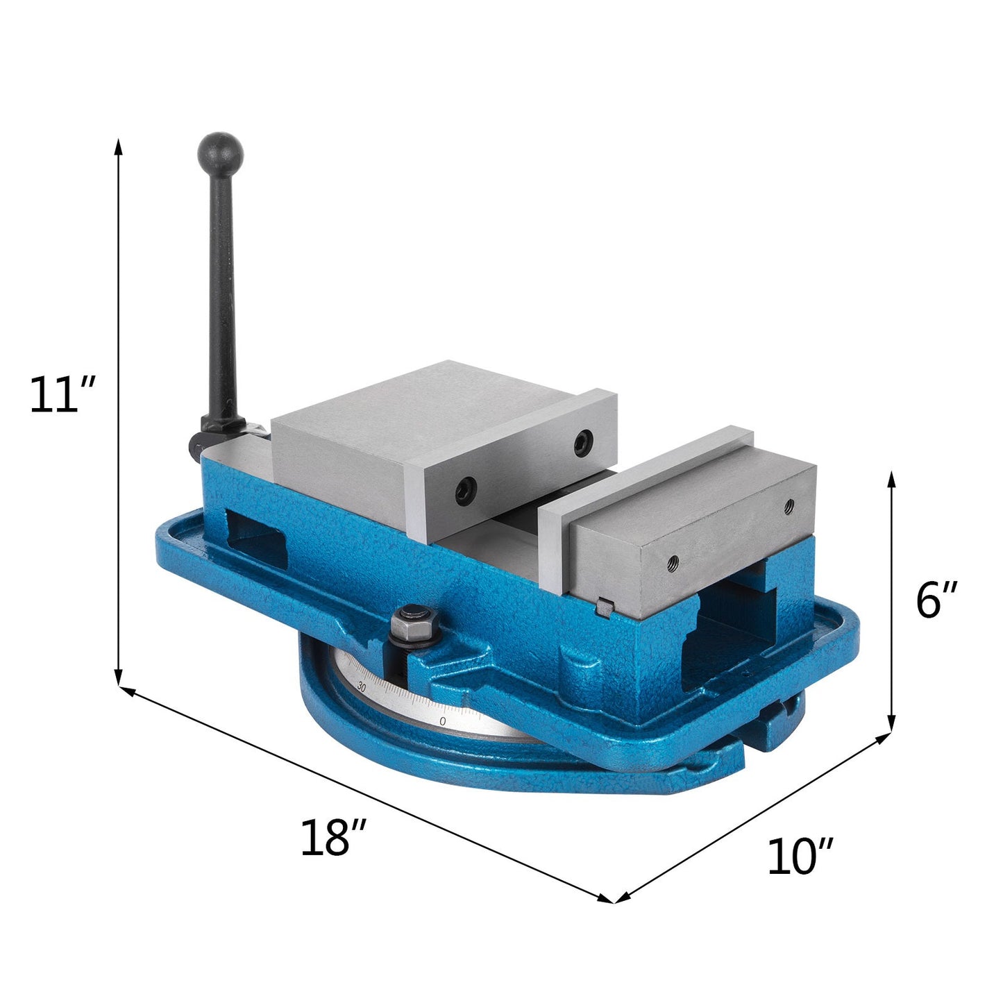Bankschroef – Bankschroefklem – Werkbankklem – Freesbank – Klemvijs – 6 Inch Bekbreedte – 360° Draaibare Basis