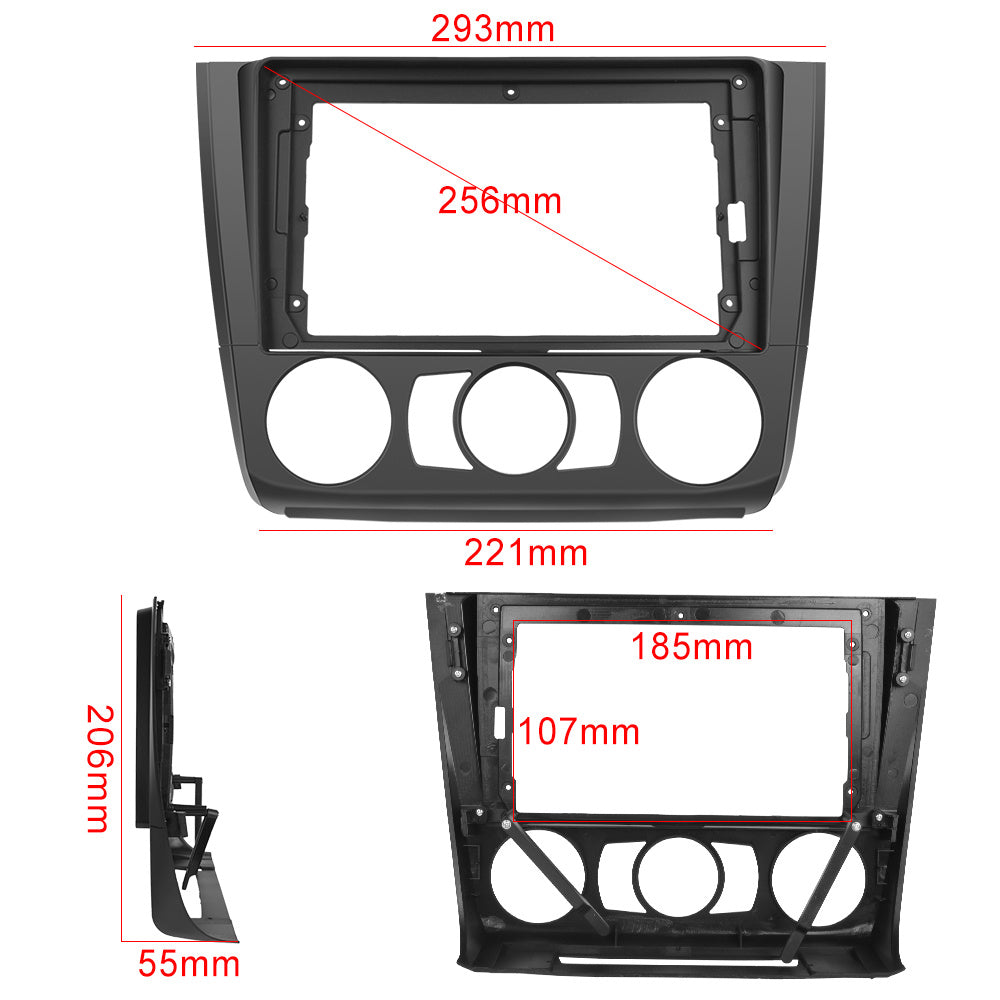 Android Autoradio – Car Radio – Multimedia Systeem – Navigatie Unit – Double Din Speler – 9 Inch 1280P IPS Touchscreen – Draadloos CarPlay & AHD Achteruitrijcamera